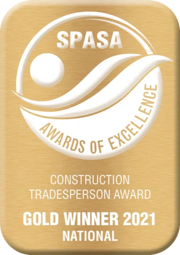SPASA national gold award for construction